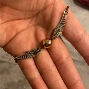 “Golden Snitch” bracelet